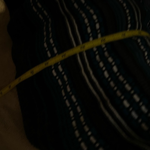 Jessica Simpson knit medium black grey blue white stripes dress 2/15.00 SALE🦺 - Picture 9 of 10